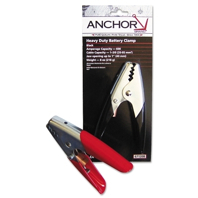 ANCHOR HEAVY DUTY BATTERY CLAMP BLACK